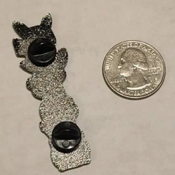 Melodic Stackers: Pokemon Jigglypuff, Charmander, Eevee, Pikachu Enamel Pin - Picture 5 of 5